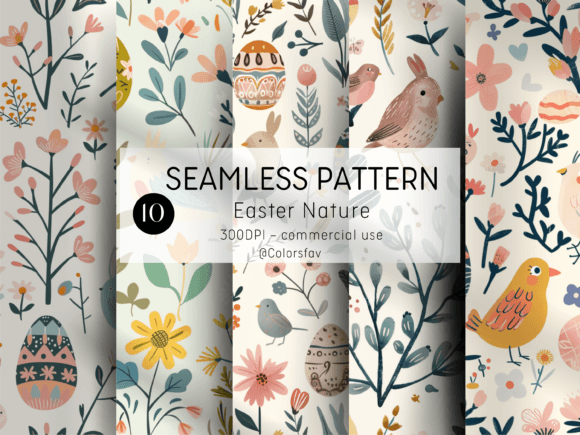 Download Spring with Nature Inspired Easter Set - Nature Collection