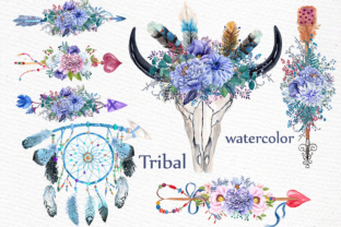 Download Watercolor Tribal Clipart - Art Collection