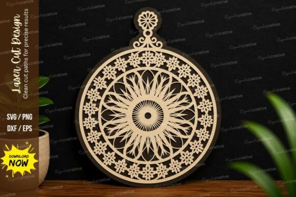 Download Mandala Ornament SVG | Intricate Laser - Intricate Collection