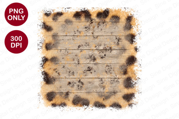 Download Leopard Wood Frame Sublimation Clipart - Art Collection