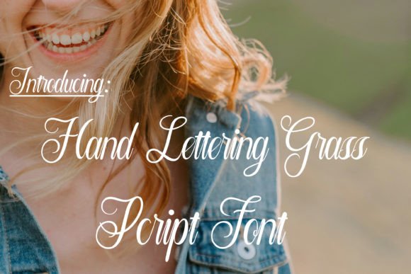 Download Hand Lettering Grass - Hand lettering Collection