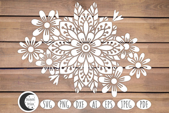 Download Floral Svg, Flower Svg, Mandala Svg - Flower Collection