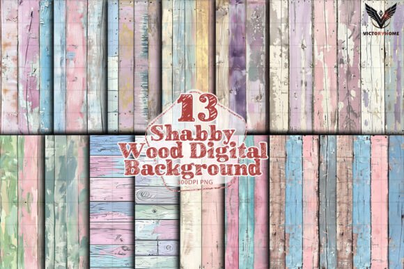 Download Shabby Wood Digital Background Clipart P - Art Collection