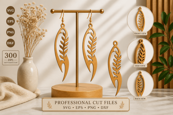 Download Nature-Inspired Boho Laser Cut File - Nature Collection