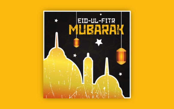 Download Eid Greeting Post with Bold Mandala Art - Art Collection