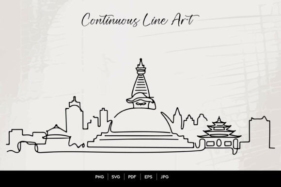 Download Buddha Continuous Line Art - Art Collection