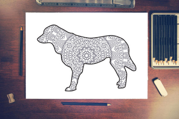 Download Dog Mandala Art Design Vlo 4 - Art Collection
