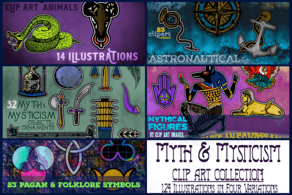 Download Myth &amp; Mysticism Clip Art Collection - Art Collection