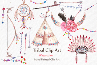 Download Watercolor Tribal Clipart - Art Collection