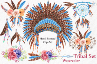 Download Watercolor Tribal Clipart - Art Collection