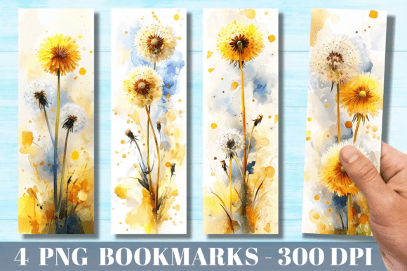Download Nature-inspired Dandelion Bookmarks - Nature Collection