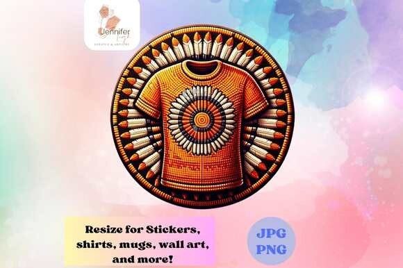 Download Orange Shirt Day Round Design - Round design Collection
